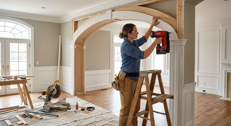 Archway Trim Installation Service